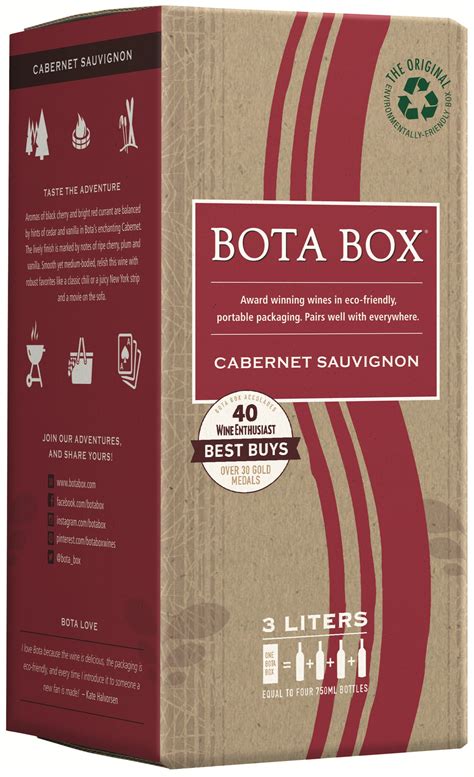 who distributes bota box in colorado springs|Bota Box Cabernet Sauvignon Box 3L .